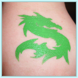 Dragon Airbrush Tattoo