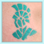 Spartan Airbrush Tattoo